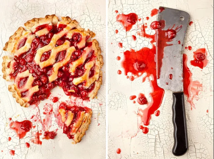 Gerahmter Druck : Kirschtorte getötet von clever. Gerahmter Druck : Kirschtorte getötet von clever.
