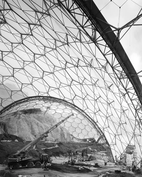 Gerahmter Druck : Die Eden Project Gerahmter Druck : Die Eden Project