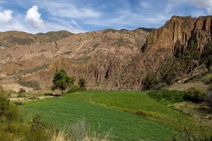 Gerahmter Druck : Entdecken Sie den schönen Palca-Kanyon, einen natürlichen Wahrheitsort im Umfeld von La Paz, Bolivien - Reisen durch Südamerika Gerahmter Druck : Entdecken Sie den schönen Palca-Kanyon, einen natürlichen Wahrheitsort im Umfeld von La Paz, Bolivien - Reisen durch Südamerika