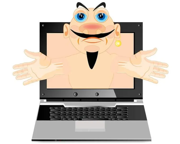 Gerahmter Druck : Zauberer-Computer-Genie Gerahmter Druck : Zauberer-Computer-Genie