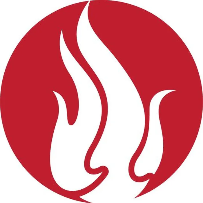 Gerahmter Druck : Feuer-Logo-Vorlage Vektorikons.