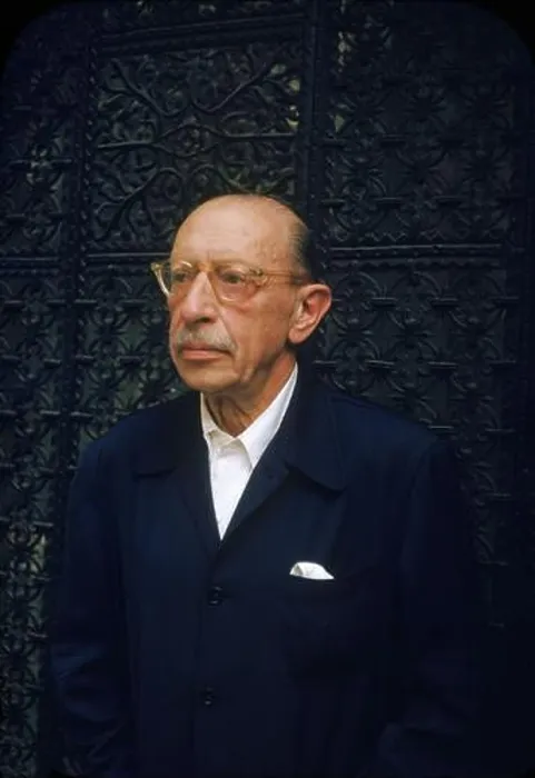 Gerahmter Druck : Igor Strawinsky Gerahmter Druck : Igor Strawinsky