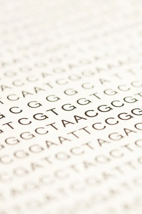 Gerahmter Druck : Liste von DNA-Testbriefen Gerahmter Druck : Liste von DNA-Testbriefen