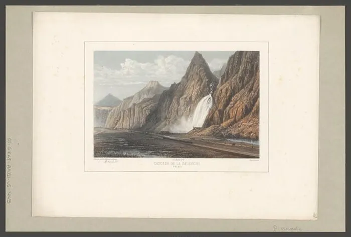 Gerahmter Druck : Ein Lithographie von Théodore Muller. Gerahmter Druck : Ein Lithographie von Théodore Muller.