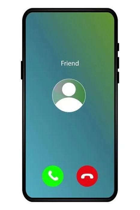 Gerahmter Druck : Mobilfunkanrufanschau-Template, Eingangsinterface für Mobiltelefon auf Smartphone-Screen isoliert auf weißem Hintergrund in flacher Stil als Vektorillustration Gerahmter Druck : Mobilfunkanrufanschau-Template, Eingangsinterface für Mobiltelefon auf Smartphone-Screen isoliert auf weißem Hintergrund in flacher Stil als Vektorillustration