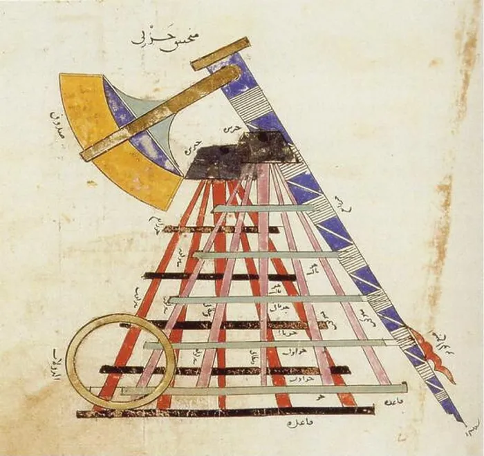 Gerahmter Druck : Mongolenkatapult (Trebuchet) Gerahmter Druck : Mongolenkatapult (Trebuchet)