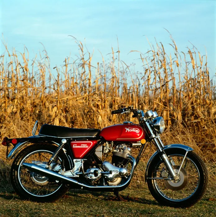 Gerahmter Druck : Norton Motorrad Gerahmter Druck : Norton Motorrad