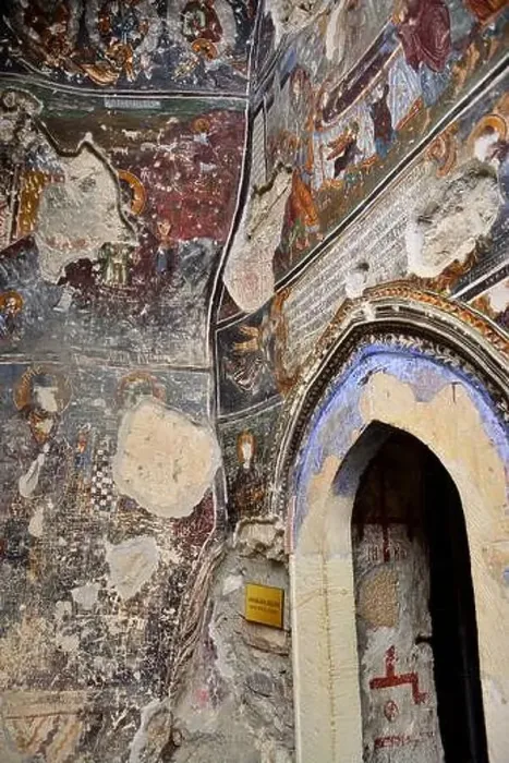 Gerahmter Druck : Der orthodoxe Klosterort von Sumele Gerahmter Druck : Der orthodoxe Klosterort von Sumele