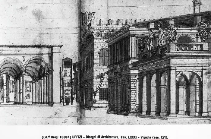 Gerahmter Druck : Galleria degli Uffizi Gerahmter Druck : Galleria degli Uffizi