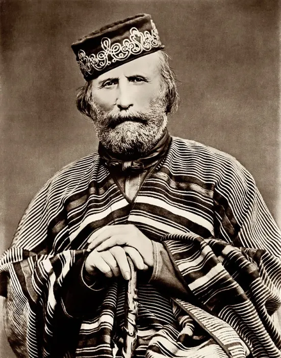 Gerahmter Druck : Giuseppe Garibaldi Porträt Gerahmter Druck : Giuseppe Garibaldi Porträt