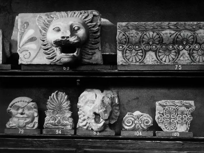 Gerahmter Druck : Athens, Akropolis-Museum