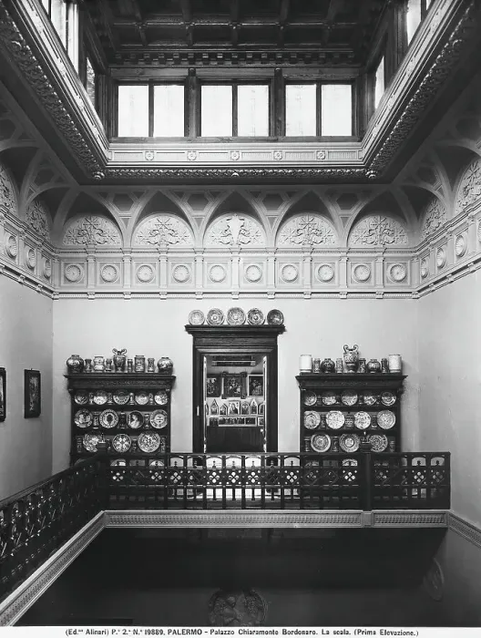 Gerahmter Druck : Die Villa Chiaramonte-Bardonaro Gerahmter Druck : Die Villa Chiaramonte-Bardonaro