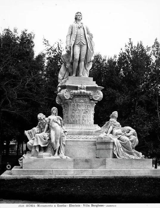 Gerahmter Druck : Das Villa-Borghese Gerahmter Druck : Das Villa-Borghese
