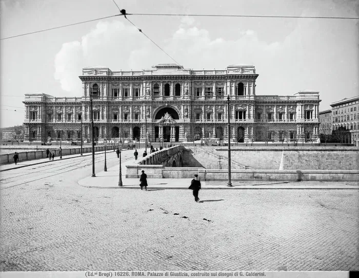 Gerahmter Druck : Palazzo di Giustizia in Rom Gerahmter Druck : Palazzo di Giustizia in Rom