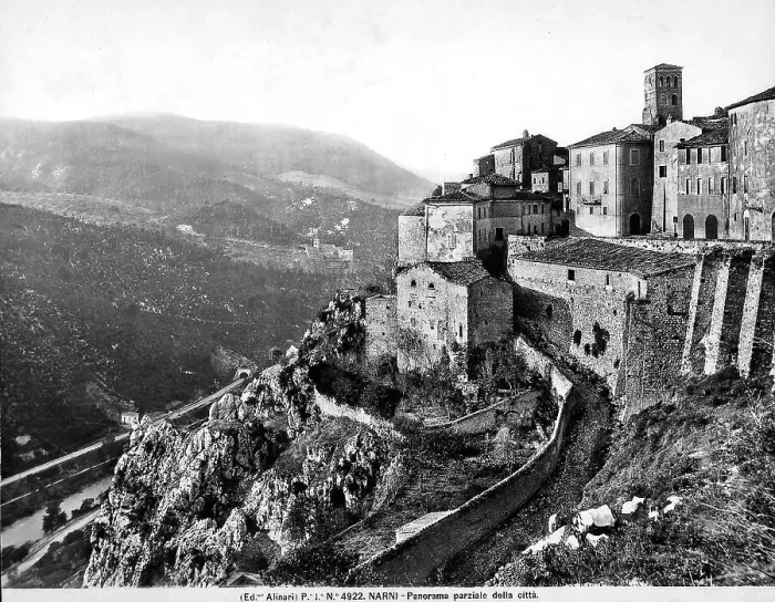 Gerahmter Druck : Panorama von Narni Gerahmter Druck : Panorama von Narni