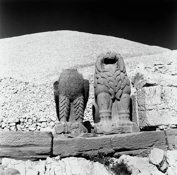 Gerahmter Druck : Nemrut Dağı Gerahmter Druck : Nemrut Dağı