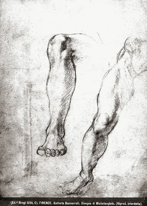 Gerahmter Druck : Die Galerie der Buonarroti Gerahmter Druck : Die Galerie der Buonarroti