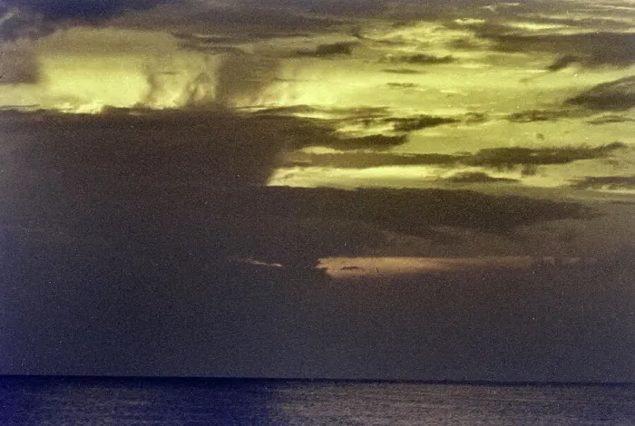 Gerahmter Druck : Sonnenuntergang über dem Meer Gerahmter Druck : Sonnenuntergang über dem Meer