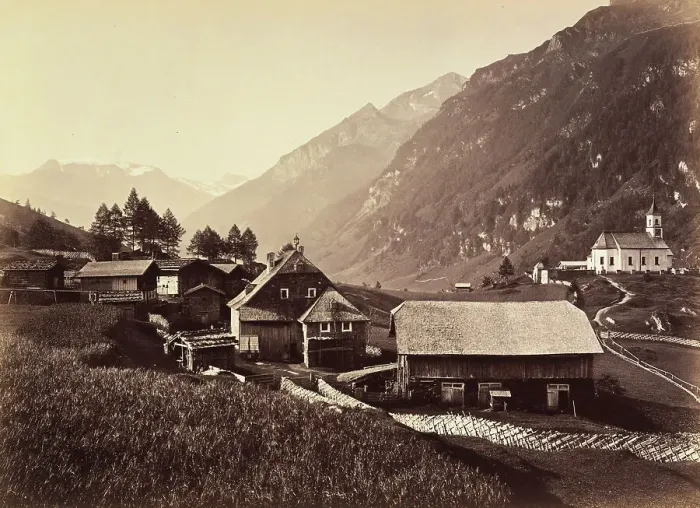 Gerahmter Druck : 