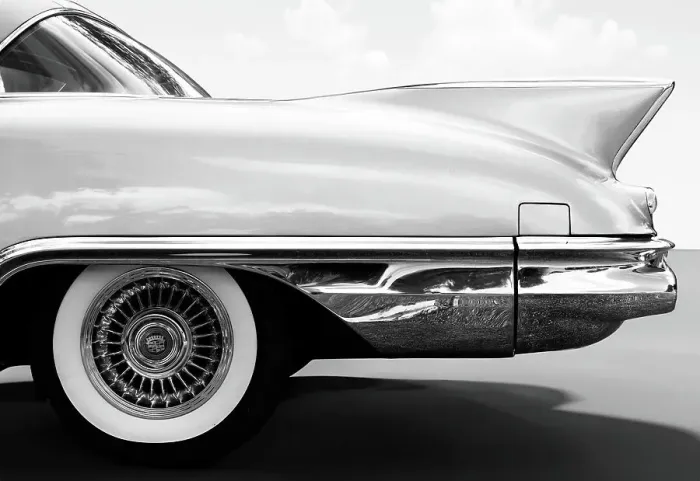 Gerahmter Druck : 1950er Cadillac Eldorado Gerahmter Druck : 1950er Cadillac Eldorado