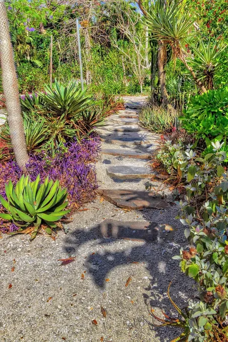 Gerahmter Druck : Garden pathway Gerahmter Druck : Garden pathway