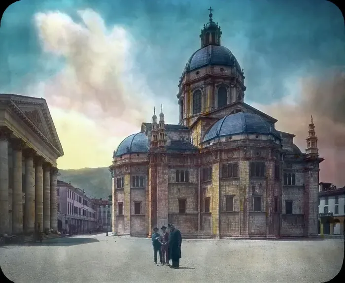 Gerahmter Druck : Der Dom von Como Gerahmter Druck : Der Dom von Como