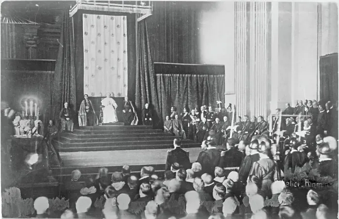 Gerahmter Druck : Papst Pius XI. Gerahmter Druck : Papst Pius XI.