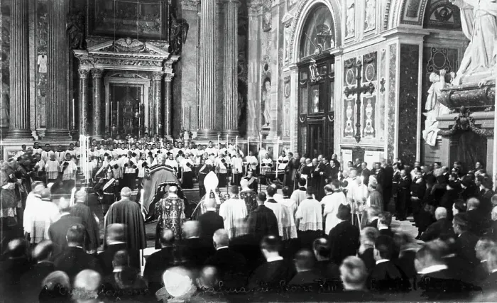 Gerahmter Druck : Papst Pius XI. Gerahmter Druck : Papst Pius XI.
