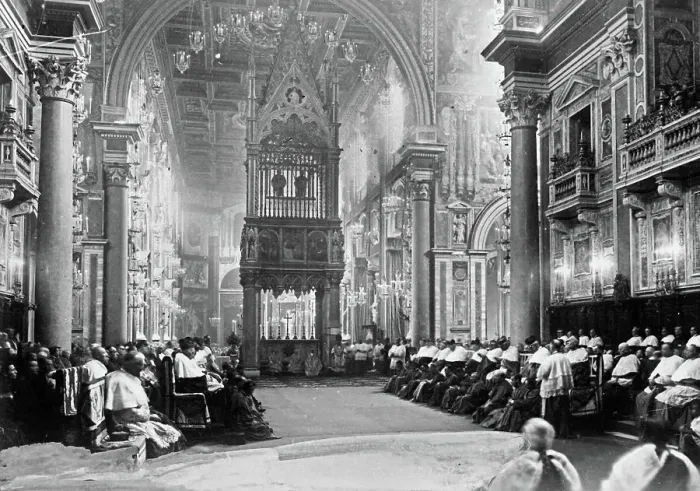 Gerahmter Druck : Papst Pius XI. Gerahmter Druck : Papst Pius XI.