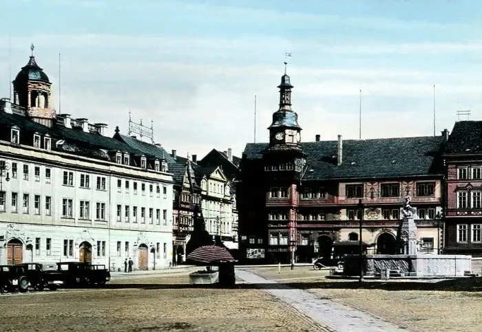 Gerahmter Druck : Thüringen, Thüringen