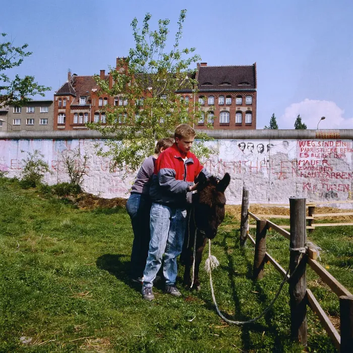 Gerahmter Druck : Berlin 1990