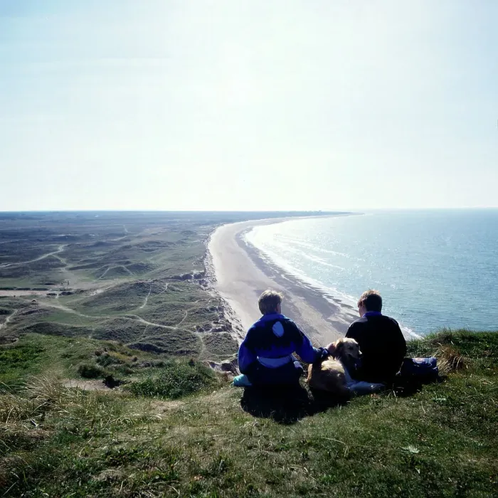 Gerahmter Druck : Dänemark. Aussichtspunkt Bulbjerg Knude Fuglefjeld in der Jammerbucht Gerahmter Druck : Dänemark. Aussichtspunkt Bulbjerg Knude Fuglefjeld in der Jammerbucht