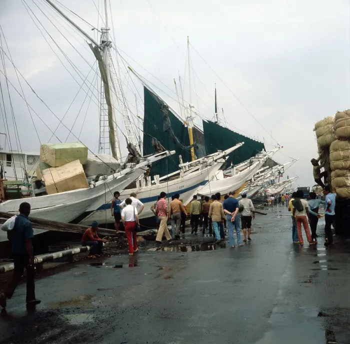 Gerahmter Druck : Indonesien /  Java