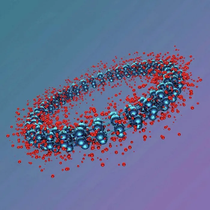 Gerahmter Druck : Atomstruktur, Illustration Gerahmter Druck : Atomstruktur, Illustration