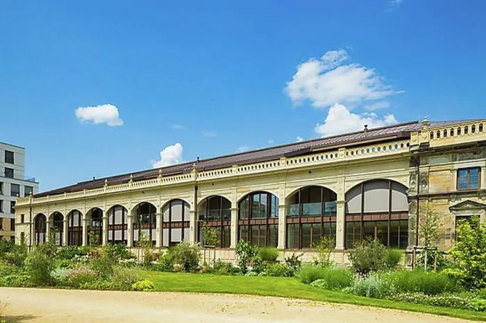 Gerahmter Druck : Schlossgarten Gerahmter Druck : Schlossgarten