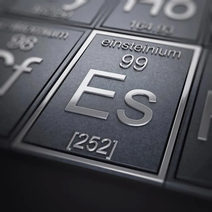Gerahmter Druck : Einsteinium (Chemisches Element) Gerahmter Druck : Einsteinium (Chemisches Element)