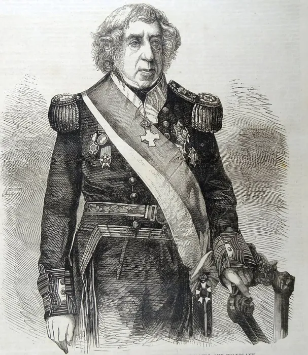 Gerahmter Druck : Gravur von Thomas Cochrane Gerahmter Druck : Gravur von Thomas Cochrane