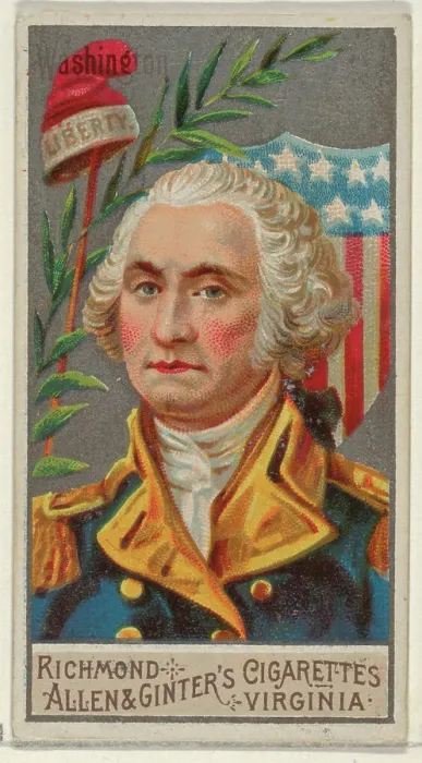 Gerahmter Druck : George Washington Gerahmter Druck : George Washington