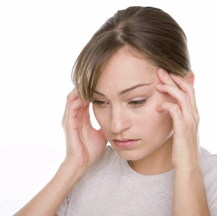 Gerahmter Druck : Headache Gerahmter Druck : Headache