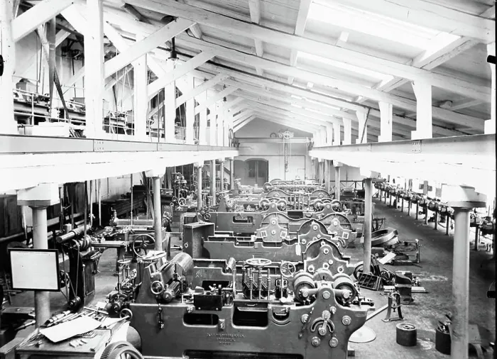 Gerahmter Druck : Maschinenhalle Gerahmter Druck : Maschinenhalle