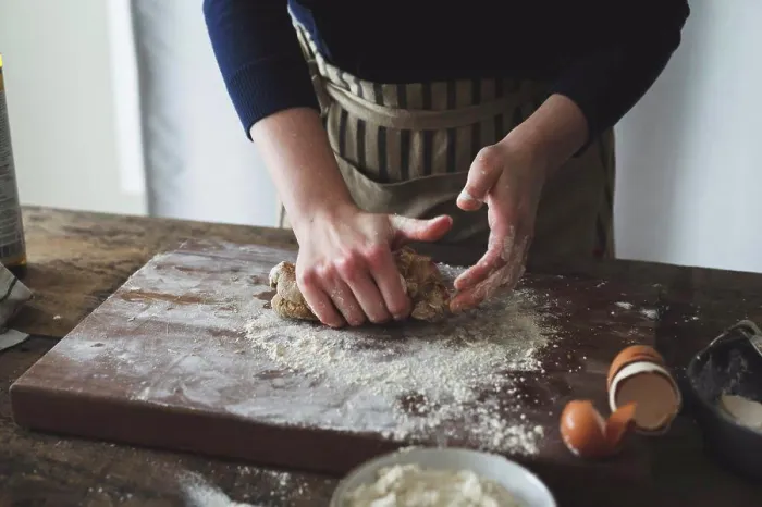 Gerahmter Druck : Pasta machen Gerahmter Druck : Pasta machen