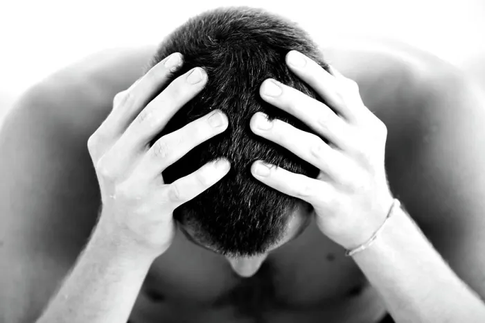 Gerahmter Druck : Man