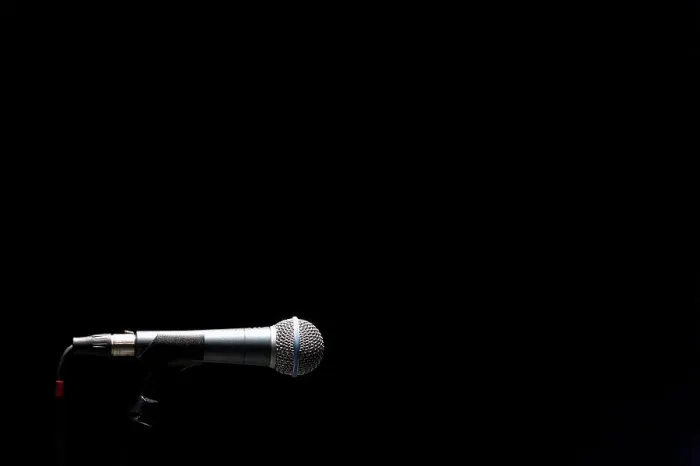 Gerahmter Druck : Microphone Gerahmter Druck : Microphone
