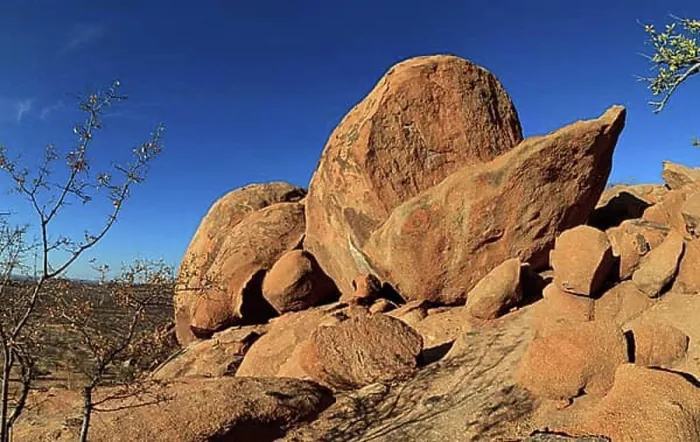 Gerahmter Druck : Namibia Panorama in den Erongo-Bergen Gerahmter Druck : Namibia Panorama in den Erongo-Bergen
