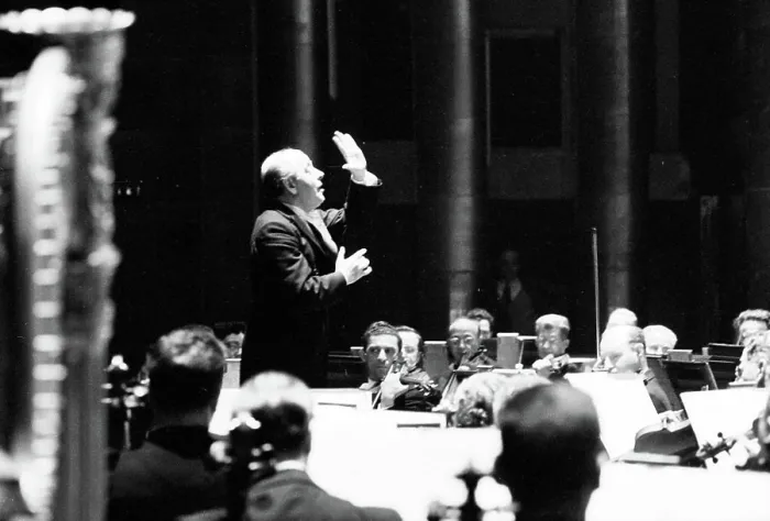 Gerahmter Druck : Die Philadelphia Orchestra, Ormandy Gerahmter Druck : Die Philadelphia Orchestra, Ormandy