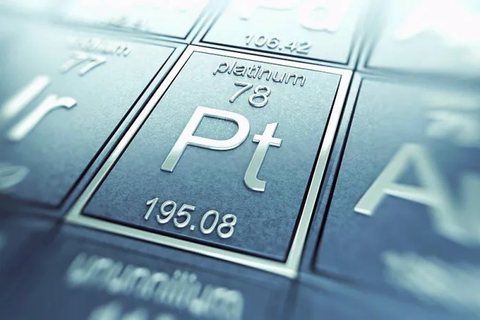 Gerahmter Druck : Platin (Chemisches Element) Gerahmter Druck : Platin (Chemisches Element)