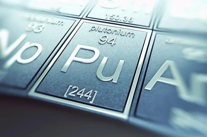 Gerahmter Druck : Plutonium (Chemisches Element) Gerahmter Druck : Plutonium (Chemisches Element)