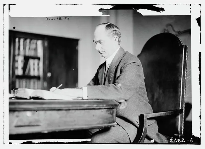 Gerahmter Druck : R.L. Henry