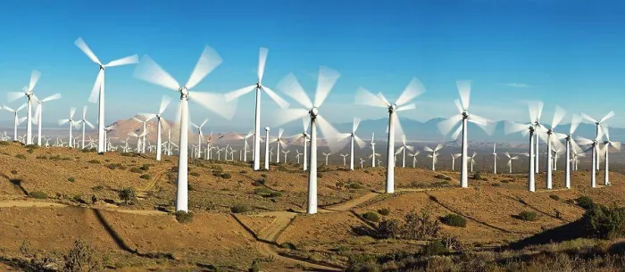 Gerahmter Druck : Windkraftwerk Tehachapi Pass, Tehachapi, County von Kern, Kalifornien, USA. Gerahmter Druck : Windkraftwerk Tehachapi Pass, Tehachapi, County von Kern, Kalifornien, USA.