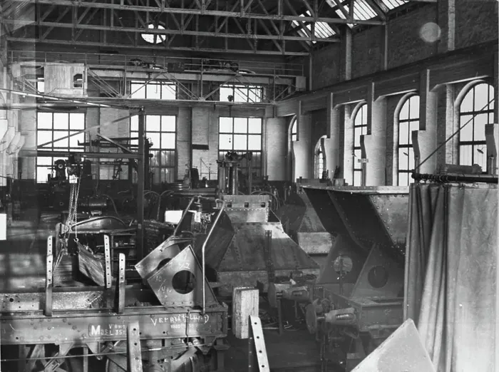 Gerahmter Druck : Der Wagenwerkstatt Gerahmter Druck : Der Wagenwerkstatt